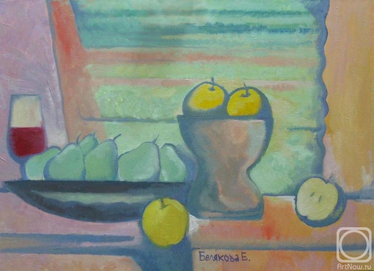 Belyakova Evgenia. Apples and pears