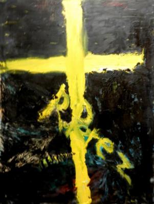yellow cross. Perez Ruslan