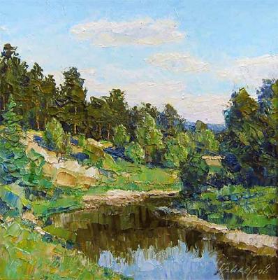 August. Chernaya River (etude). Gaiderov Michail