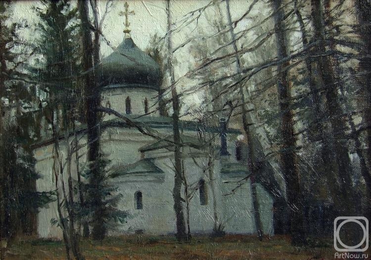 Kirillov Vladimir. Church to Abramtzevo (etude)