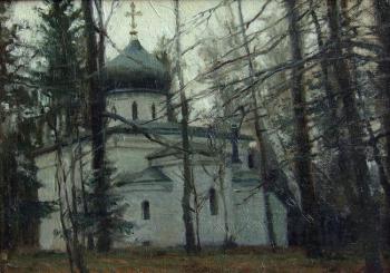 Church to Abramtzevo (etude). Kirillov Vladimir