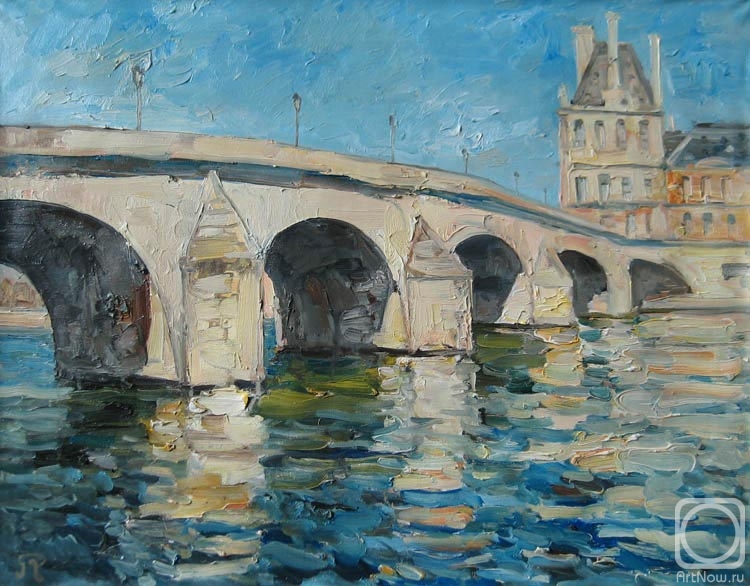 Pomelov Fedor. Royal bridge in Paris