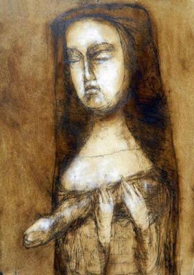 Lady with an Ermine. Loginov Sergey