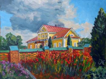 The place in Optin's monastery (From the collection "Summer travelling"). Krylova Irina