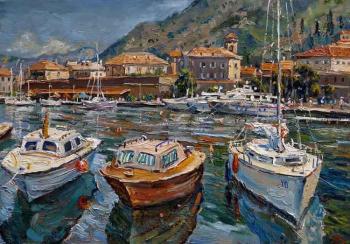 Boats in Kotor. Kolokolov Anton