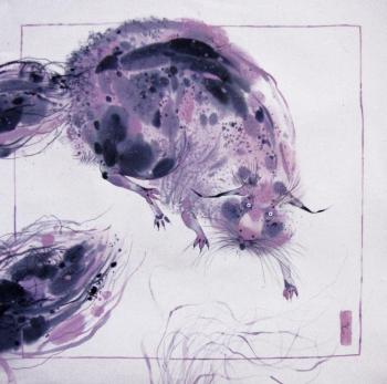 FRIEND with suede nose