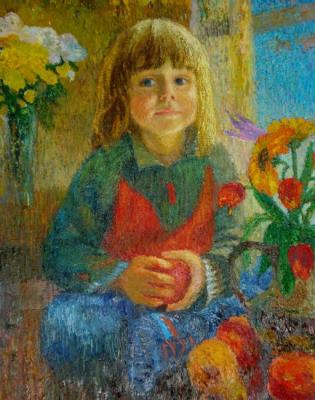 Children's portrait. Shubnikov Pavel