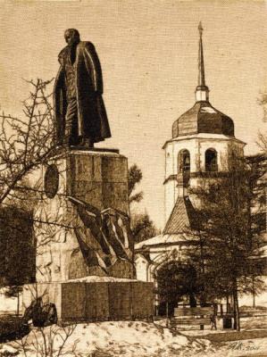 Monument to Kolchak. Zhilin Andrey