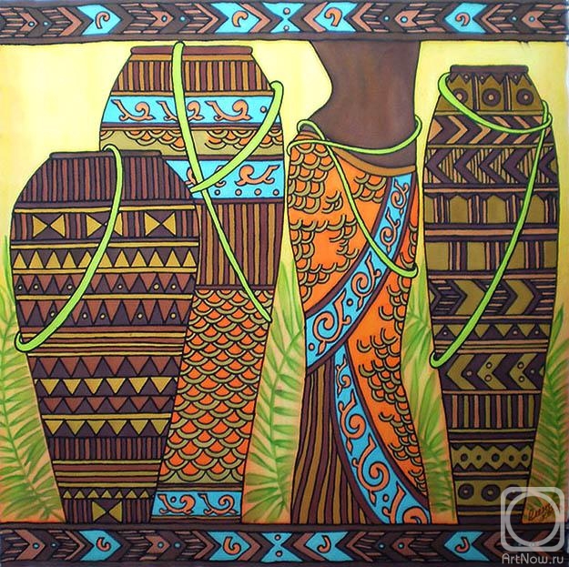 Adamovich Elena. Rhythms of Africa