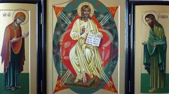 Icon-fold "Savior in Strength" (). Markoff Vladimir