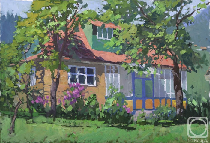 Goncharova Katherina. A Country House in the Vicinity of Vorokhta