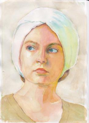 Woman in turban. Batov Alexander