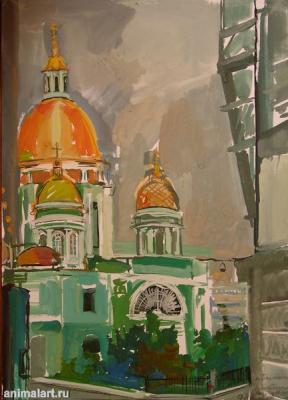 M Baumanskaya. Epiphany Cathedral. Moscow. Voronova Oksana