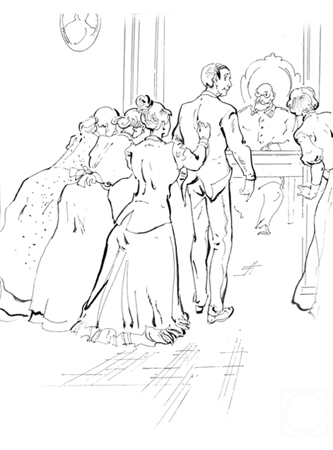 Chistyakov Yuri. Graphic series �A. Chehov� - 40/96