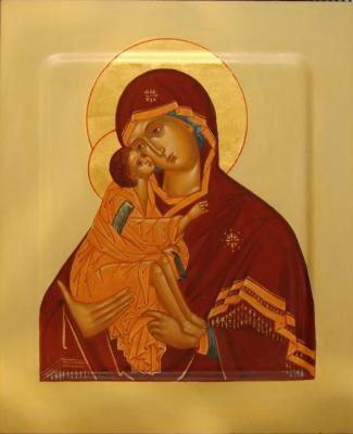 The icon of Our Lady Of the Don. Solo Nadezhda