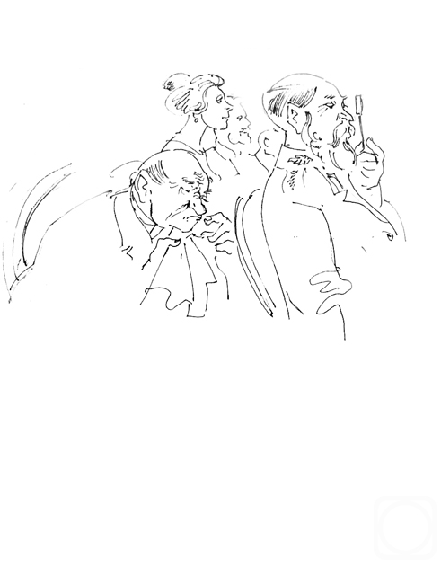 Chistyakov Yuri. Graphic series �A. Chehov�- 35 /96