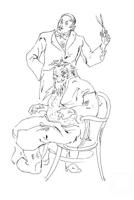 Chistyakov Yuri. Graphic series �A. Chehov�- 33 /96