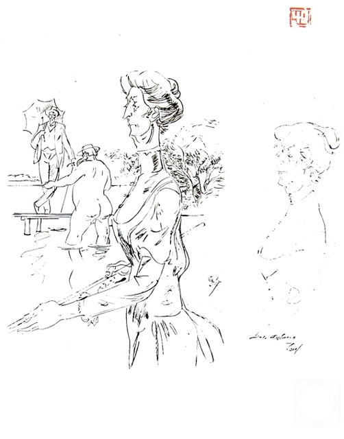 Chistyakov Yuri. Graphic series �A. Chehov�- 32/96