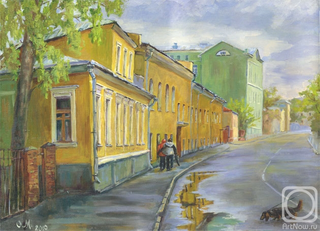 Malancheva Olga. I love puddles