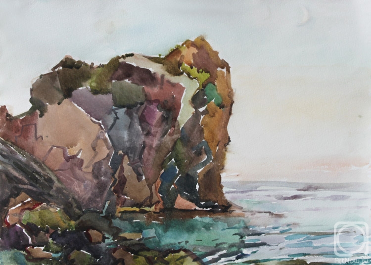 Zhukova Juliya. Sea cliffs