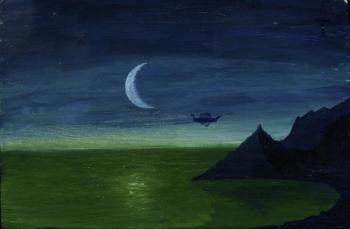 The Night road of Ra (The Ancient Ship). Kotov Sergey
