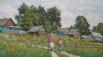 In my grandmother's village. Gaiderov Michail