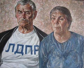 Portrait of parents. Rakutov Sergey