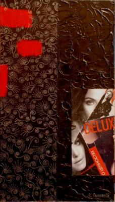 Collage "Glamour, Cinema & Wine" (part one "Glamour"). Prozorova Margarita