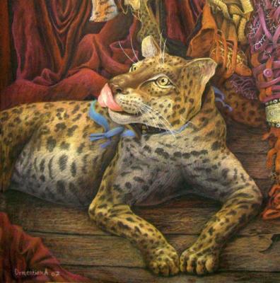 Circus' leopard