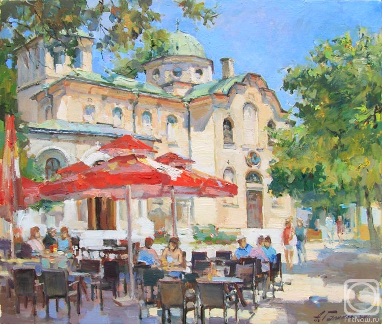 Galimov Azat. Summer cafe. Varna