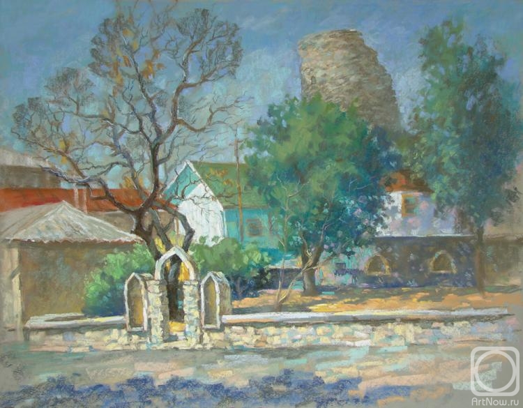 Volfson Pavel. Crimea. Ruins of the Genoese fortress