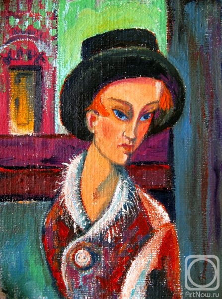 Ixygon Sergei. Woman in coat