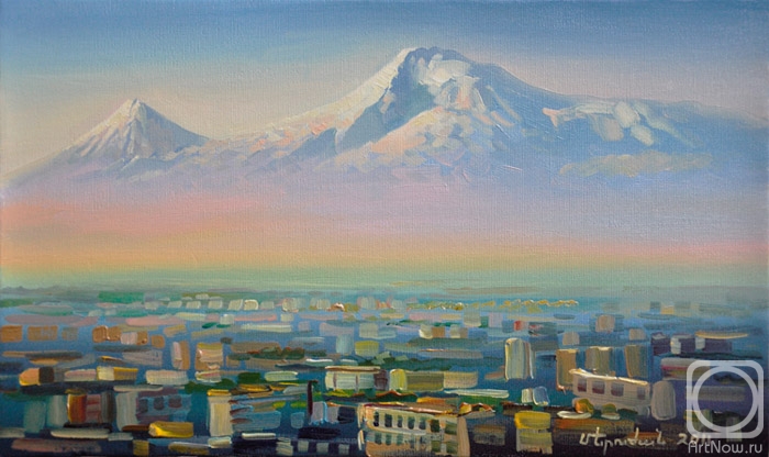 Khachatryan Meruzhan. Ararat and Yerevan's view