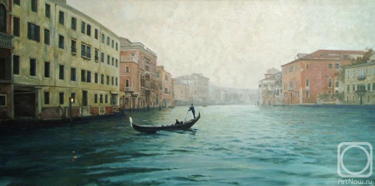 Kirillov Vladimir. The channel in Venice