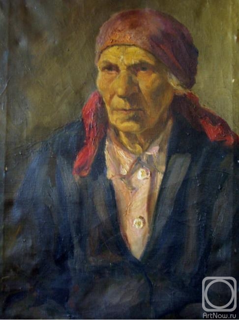 Ligachova Alexandra. My grandmother's portrait