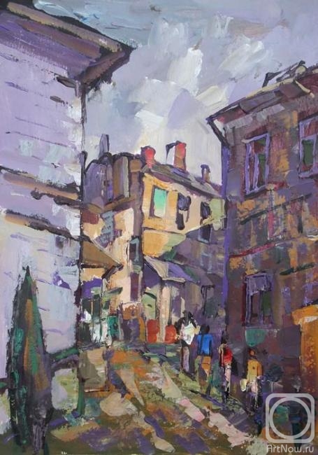 Lityshev Vladimir. Courtyard. Liepaja