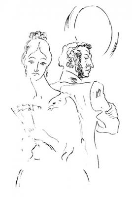 Illustrations to Pushkin: Selected Poems  4 19/83. Chistyakov Yuri