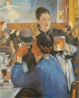 E. Manet, Beer Peddle. Belyakova Evgenia