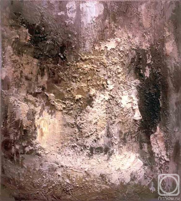 Kirsanov Stanislav. Evening sun on Christmas trees