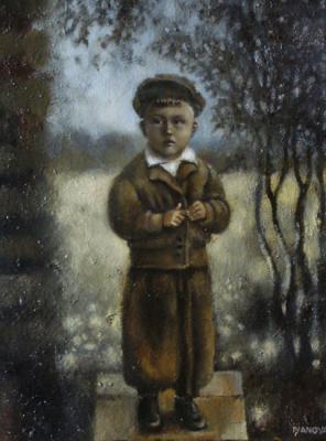 Portrait of a boy. Ivanova Olga