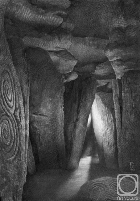 Chernov Denis. The Chamber and Passage at Newgrange