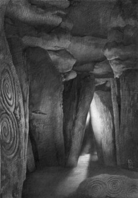 The Chamber and Passage at Newgrange. Chernov Denis