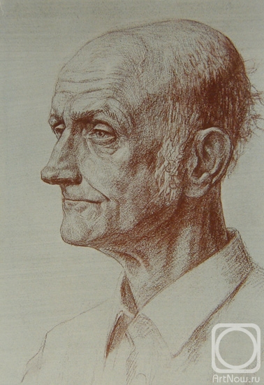 Panov Igor. Head of the old man