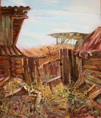 From the series "The Abandoned Village". Danenova Irina