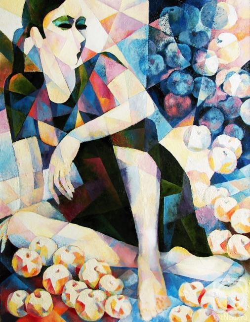 Ovsenyuk Aleksandr. She and apples