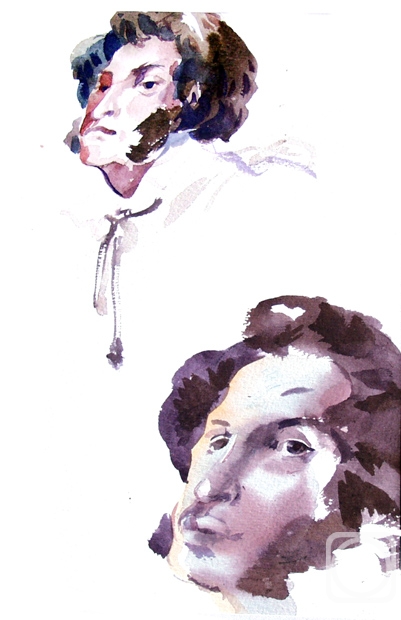 Chistyakov Yuri. Illustrations to Pushkin: Selected Poems  4 2/72