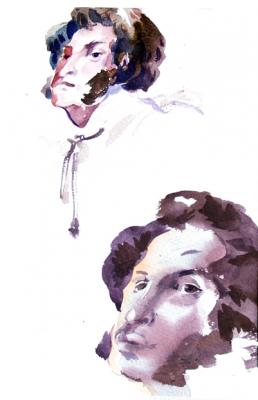 Illustrations to Pushkin: Selected Poems  4 2/72. Chistyakov Yuri