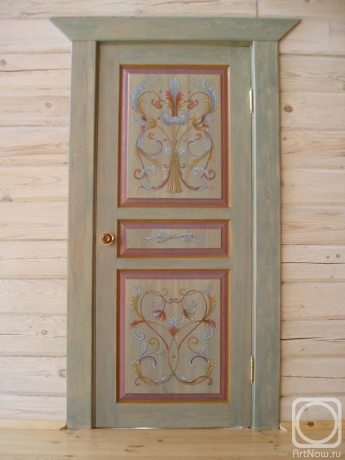 Роспись входной двери. Как выглядит рисунок спустя почти год | Художница Наташа и Коты | Дзен