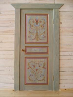 Painting doors. Krylova Ludmila