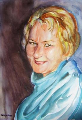Female portrait (The Granny). Ageeva-Usova Irina